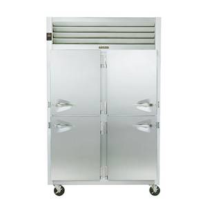 Traulsen G20006P 52" Dealer's Choice Two-Section Pass-Thru Refrigerator