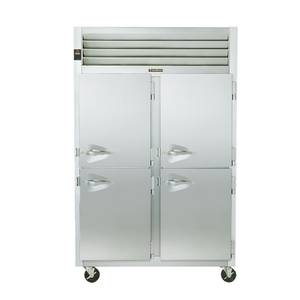 Traulsen G20007P 52" Dealer's Choice Two-Section Pass-Thru Refrigerator