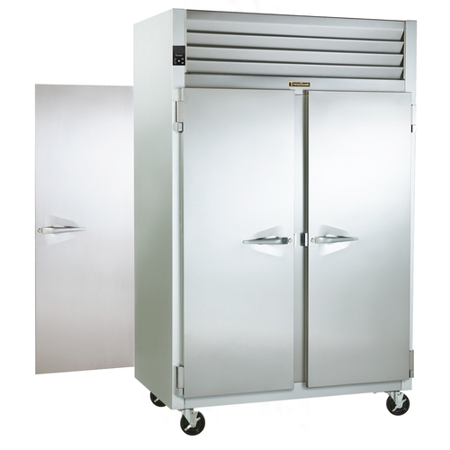Traulsen G20016P 52" Dealer's Choice Two-Section Pass-Thru Refrigerator