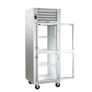 Traulsen G11003P 30" Half Glass Door Pass-Thru Refrigerator Right/Left Hinge