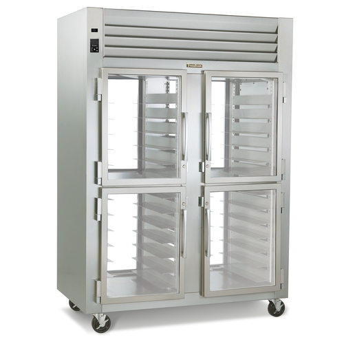 Traulsen G21015P 52" Dealer's Choice Two-Section Pass-Thru Refrigerator