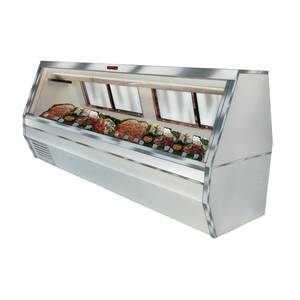 Howard McCray SC-CFS35-8-BE 95" Refrigerated Fish/Poultry Display Case Black Exterior