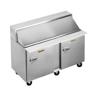 Traulsen UPT6012-RR 60" Dealers Choice Two-Section Sandwich Prep Table