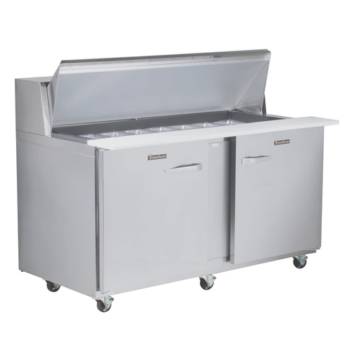 Traulsen UPT6012-LR-SB 60" Dealers Choice Two-Section Sandwich Prep Table