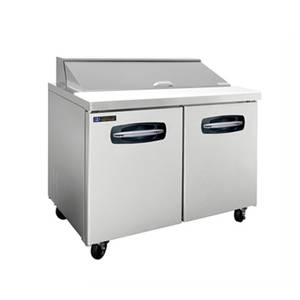 Master-Bilt MBSP48-12A-003 12.7cf Fusion Refrigerated Sandwich Top 1 Door 2 Drawer L