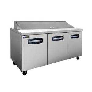 Master-Bilt MBSP72-18A-004 19.6 Cu.Ft Fusion Refrigerated Sandwich Top 2 Drawer Center