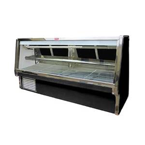 Howard McCray SC-CMS34E-4-BE 52.5" Refrigerated Red Meat Display Case Double Duty Black