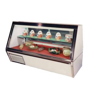 Howard McCray SC-CDS35-4L-LED 50" Refrigerated Deli Meat & Cheese Low Profile Display Case