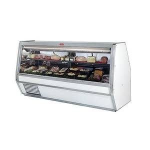 Howard McCray SC-CDS40E-4-LED 52.5" Refrigerated Deli Display Case Straight Glass White