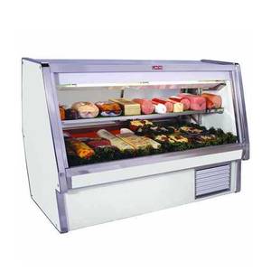 Howard McCray SC-CDS34E-4-LED 52.5" Refrigerated Deli Meat & Cheese Display Case White