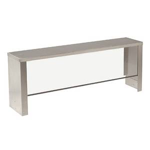 Advance Tabco TSS-4X 62"x10" Serving Shelf Sneeze Guard Full Service