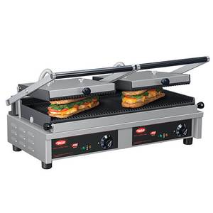 Hatco MCG20G 20" Multi Contact Grill Top & Bottom Grooved Plate Double