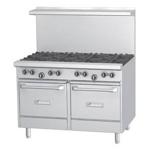 Garland G48-G48RS Starfire 48" Range w/ 48" Griddle 1 Stainless Oven