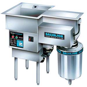 Salvajor 300-SM ScrapMaster 3 HP Disposer System w/ Water Recirculation