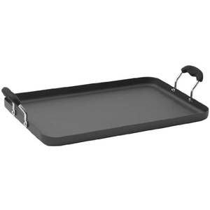 Winco HAG-2012 19-5/8" Deluxe Griddle with Silicone Wrapped Lifted Handled