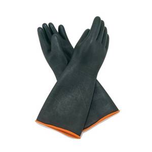 Winco NLGH-18 10.5"x18.5" Heavy Duty Natural Latex Glove
