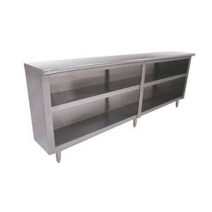 Advance Tabco EDC-1548-X 48"x15" Lite Series Stainless Steel Dish Cabinet