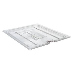 Cambro 20CWCHN135 Camwear 1/2 Size Notched Food Pan Cover With Handle