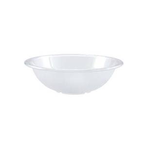 Winco PBB-12 12" Salad Bowl Round Plastic White NSF