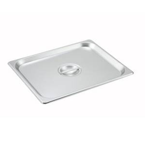 Winco SPSCH Half Size Solid Stainless Steel Steam Table Pan Cover