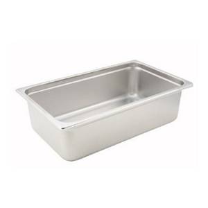 Winco SPJH-106 S/s Steam Table Pan Full Size Heavy Weight 6" Deep