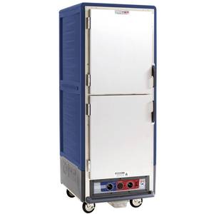 Metro C539-CDS-L-BU 71" Mobile Holding & Proofing Cabinet Lip Load Solid Dutch