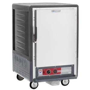 Metro C535-CFS-U-GY 1/2 Mobile Holding/Proofing Cabinet Univ. Wire w/ Solid Door