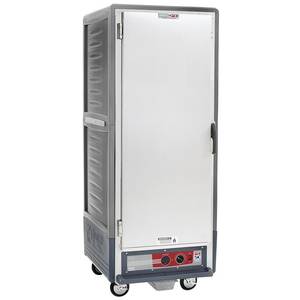 Metro C539-MFS-4-GY Full Height Moisture Heater Proofer w/Fixed Wire Solid Doors