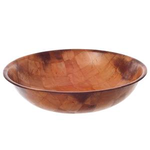 Update International WSB-8 8" Woven Wood Salad Bowls 