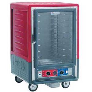 Metro C535-HFC-4 1/2 Height Heated Holding Cabinet w/ Fixed Wire Pan Slides