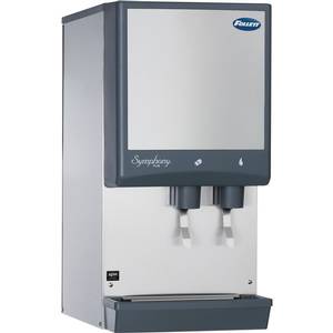 Follett 12CI425A-L Symphony Plus 425lb S/s Ice & Water Lever Dispenser
