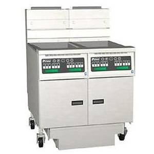 Pitco SG14S-2FD Solstice Double 50lb S/s Deep Fryer w/ Solid State Control