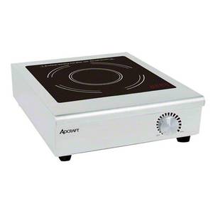 Adcraft IND-C208V Countertop 208V Electric Induction Hot Plate Manual Control