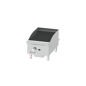 Grindmaster-Cecilware CCP15 15" W Counterop Single Burner Gas Charbroiler - 40 kBTU
