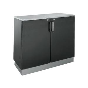 Krowne Metal BR48R 48" Back Bar Cabinet w/ Right Hook Up Remote Refrgeration