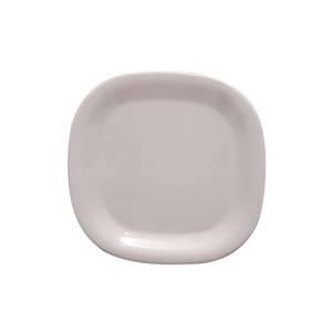 Thunder Group PS3008W 8.25" Rounded Square Melamine Plate Passion White, NSF