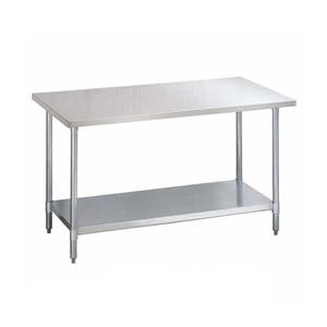 Green World by Turbo Air TSW-2448SS 24"W x 48"L Stainless Steel Top Work Table