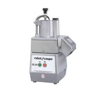 Robot Coupe CL51 Commercial Vegetable Food Processor 2 Disc & 2 Hoppers