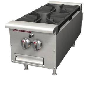 Southbend HDO-12 12" Countertop Gas Hotplate with (2) 33,000 btu Burners