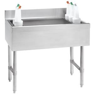 Advance Tabco CRI-12-30-7-X 30"W S/s Cocktail Unit w/ 7 Circuit Cold Plate 98lb Ice Cap.