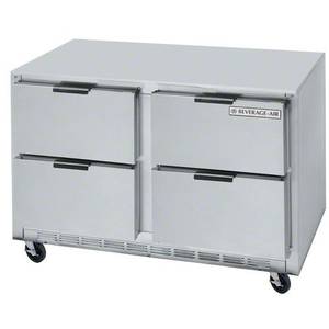 Beverage Air UCFD48AHC-4 48" (4) Drawer Undercounter Reach-In Freezer 13.9cf