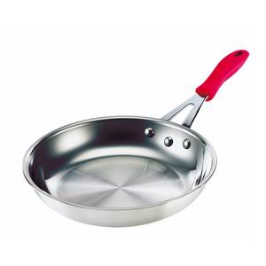 Browne Foodservice 5812807 Thermalloy 7" Diameter Stainless Steel 2-Ply Fry Pan