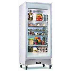 Arctic Air GDR22CW 22 CuFt White Commercial Cooler Single Reach In Glass Door 