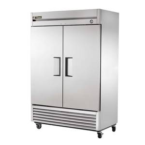 True T-49F-HC 49 Cu.Ft Two Section Stainless Reach-in Freezer
