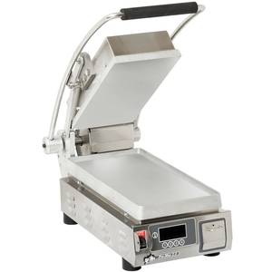 Star PST7EA-120V Pro-Max 9.5" Panini Grill Smooth Aluminum Plate w/ Timer