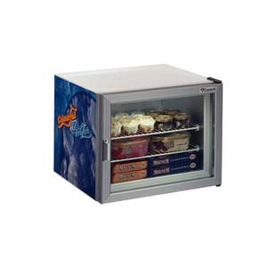 Caravell CIF-45 1.8 Cu.Ft Counter Top Impulse Freezer Merchandiser