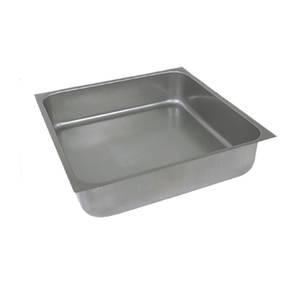 BK Resources BKDWR-2020 20"W x 20"D x 5"H 304 Stainless Steel Drawer Pan