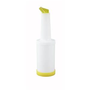 Winco PPB-2Y 2qt Yellow Bar Drink Mix Pourer