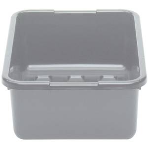 Cambro 21157CBP180 Cambox 15" x 20" x 7" Poly Bus Box - Grey