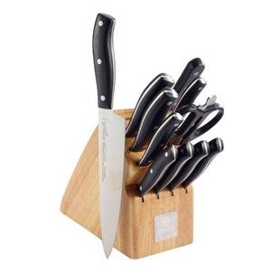 Mundial 9100-12 Matrix 12 Piece Wooden Knife Block Set (Gift Box)